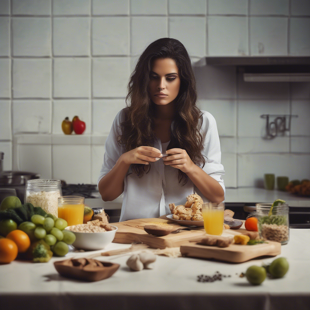 Alimentos que promovem o bem-estar mental e receitas para incluí-los na dieta - Content Illustration